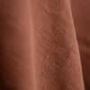 Rust pure linen tablecloth