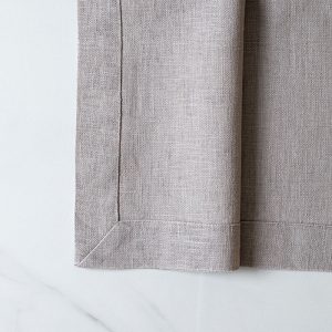 Oversized stone linen napkin