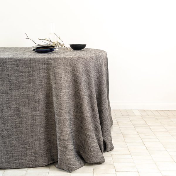 Smoke melange tablecloth