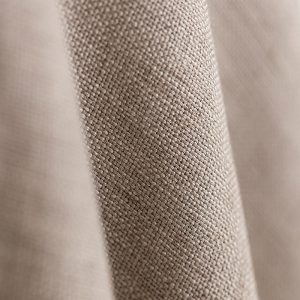 Taupe linen blend tablecloth