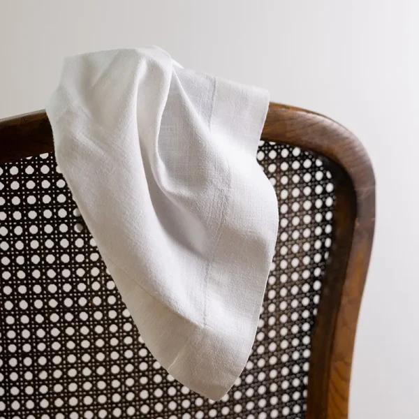 Milk linen napkin