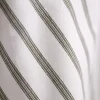 Olive strip table cloth