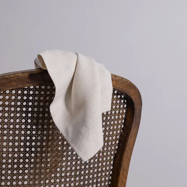 Natural linen napkin