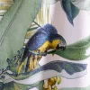 Macaw Jade linen tablecloth