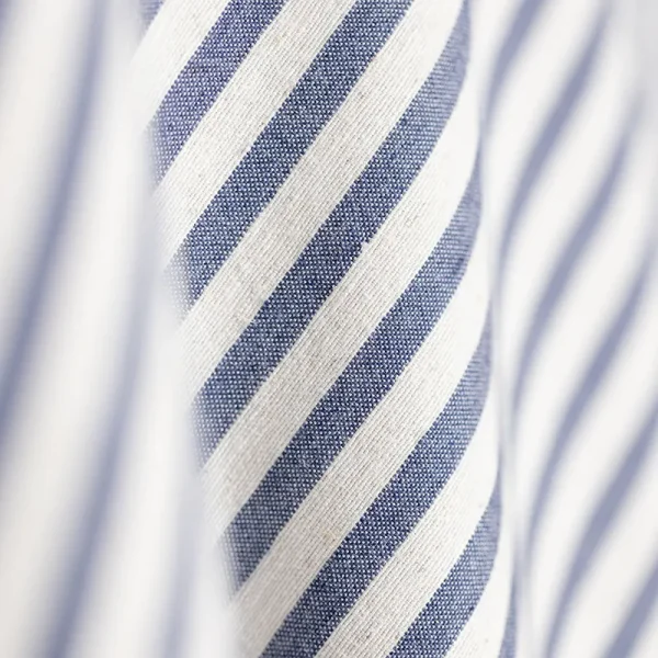 Blue stripe cotton tablecloth