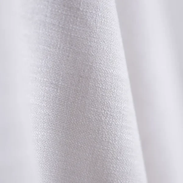 Heritage white linen blend tablecloth
