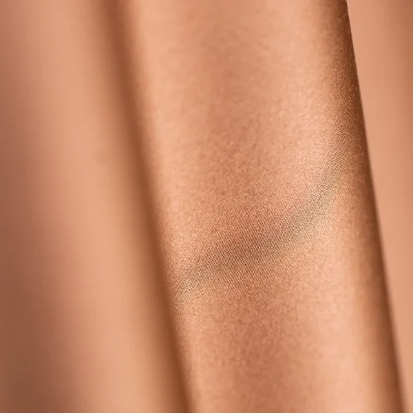 Copper satin tablecloth