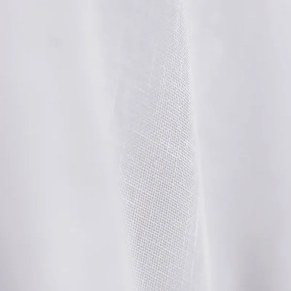 Sheer white muslin overlay