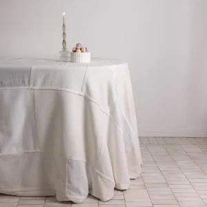 Natural Pojagi tablecloth