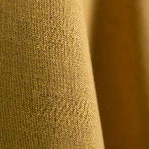 Sunflower linen blend tablecloth