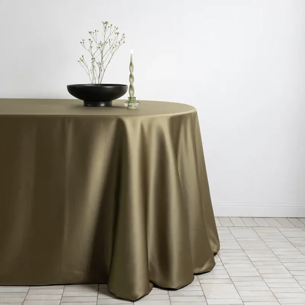 satin tablecloth