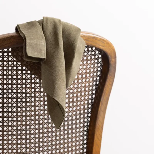 Basil linen napkin